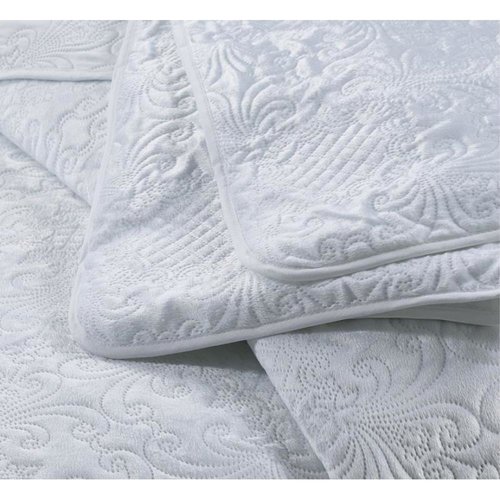 Dreamhouse Beddensprei Velvet Clara White