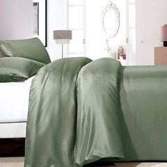 Zensation Dekbedovertrek Satin Point Green