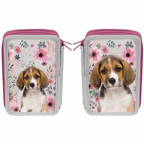 Animal Pictures Leeg Etui Beagle 19 cm 2 ritsen