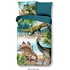 Good morning Dekbedovertrek Dino 140x220 kids nr.6602 multi