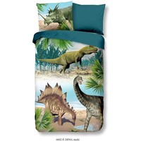 Good morning Dekbedovertrek Dino 140x220 kids nr.6602 multi