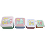 Lama Happy Lama's Lunchbox set 4 delig Multi