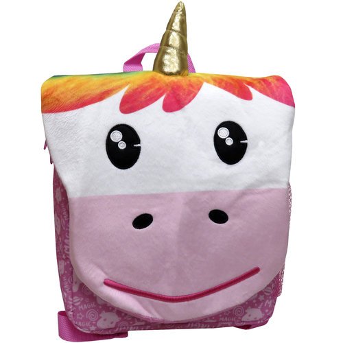 Unicorn Rugzak - 26 x 24 x 10 cm - Roze