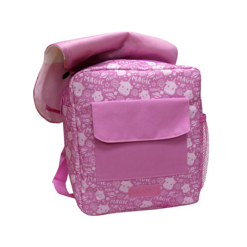 Unicorn Rugzak - 26 x 24 x 10 cm - Roze