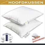 hotelgroothandel.nl 2 Pack HoofdKussen Wit - (2 stuks) - 60x70cm - Hotelkwaliteit