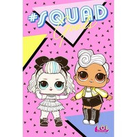 L.O.L. Surprise Fleeceplaid Goals 100 x 150 cm Roze