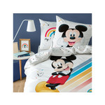 Disney Mickey Mouse Colourful Dekbedovertrek Eenpersoons 140 x 200 cm Multi
