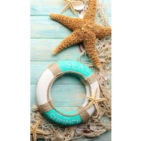 Good morning Strandlaken 100x180 poly velours nr.2082 aqua