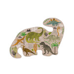 Floss & Rock Dinosaurus puzzel 80 stukjes 35 x 55 cm Multi