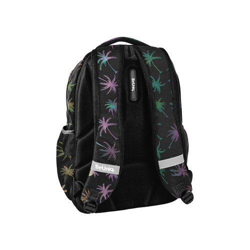 BeUniq Rugzak Palmboom 43 x 30 x 25 cm Zwart