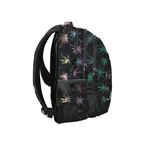 BeUniq Rugzak Palmboom 43 x 30 x 25 cm Zwart