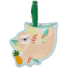 Floss & Rock Bagage Label Jungle 12 x 11 cm Met Naamkaartje