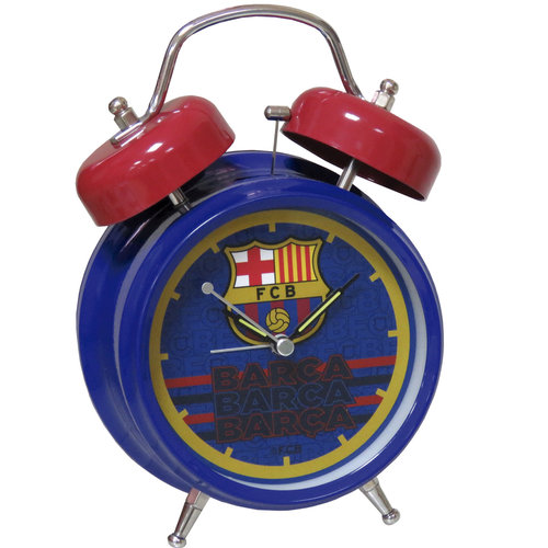 FC Barcelona Wekker 18 x 13 cm Blauw