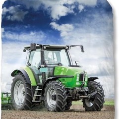 Good morning Dekbedovertrek Strong flanel kids nr.2422 groen