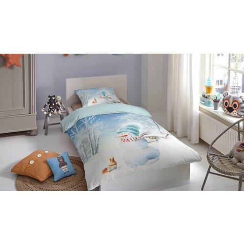 Good morning Dekbedovertrek Cold 140x220 flanel kids nr.6939 multi