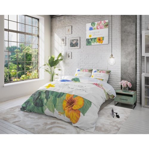 Dreamhouse Dekbedovertrek Summer Botanical Dream Multi