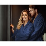 Dreamhouse Badjas Hotel/Sauna uitvoering Navy
