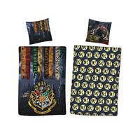 Harry Potter Dekbedovertrek 9¾ Eenpersoons 140 x 200 cm Polyester