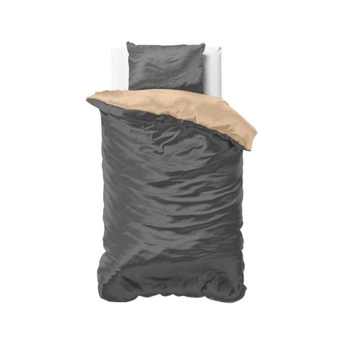 Sleeptime  DekbedovertrekBeauty Double Face Taupe/Anthracite