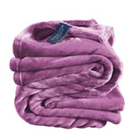 De Witte Lietaer Fleece deken Smoky Grape 150 x 200 cm Paars