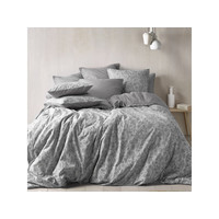 De Witte Lietaer Dekbedovertrek Lea Natural Grey Flanel
