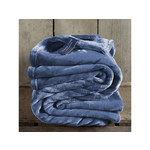 De Witte Lietaer Fleece plaid Cosy 150 x 200 cm Blue indigo