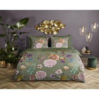 Descanso Dekbedovertrek Parma - organic nr.20017 olijf