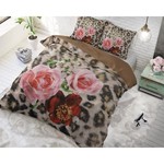 Dreamhouse Dekbedovertrek Floral Panther Brown