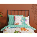 Good morning Dekbedovertrek Dragons - 140x220 kids nr.30063 multi