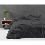 Sleeptime Dekbedovertrek Velvet Uni Anthracite