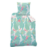 Matt & Rose Dekbedovertrek Jungle Eenpersoons 140  x 200 cm Katoen