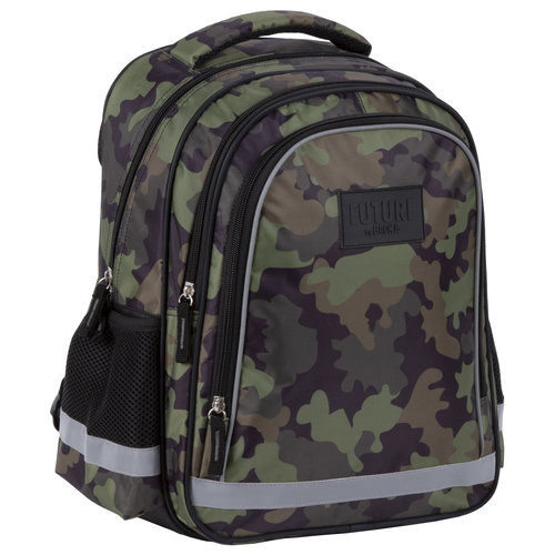 Camouflage Rugzak - 38 x 28 x 17 cm - Polyester