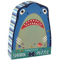 Floss & Rock Haai Puzzel 12 st. 28 x 27 cm