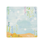 Floss & Rock Spelletjesdoos Zeemeermin 4-in-1 19,5 x 19,5 cm