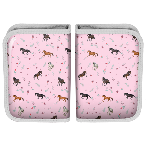 Animal Pictures Animal PicturesGevuld Etui Paardjes 19.5 x 13.5 cm 22 st. Polyester