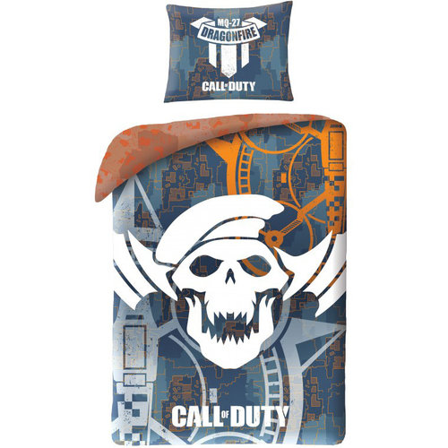 Call of Duty Dekbedovertrek Dragonfire (Let op - Met extra grote sloop 70x90cm) Katoen