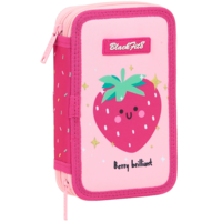 Blackfit8 Gevuld Etui Aardbei 19.5 x 12.5 cm 28 st. Polyester