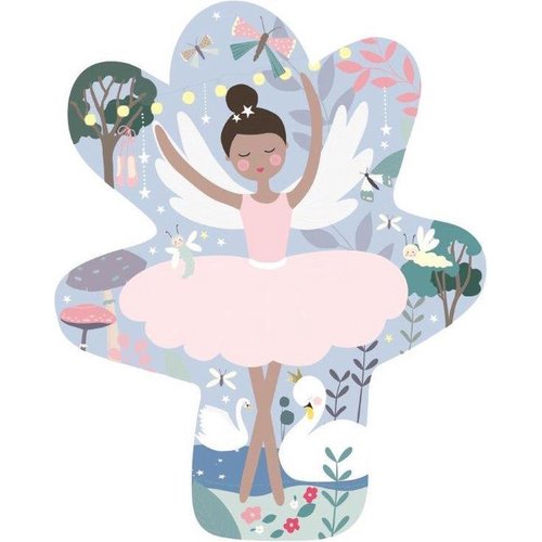 Floss & Rock Ballerina Puzzel 12 st. 28 x 28 cm