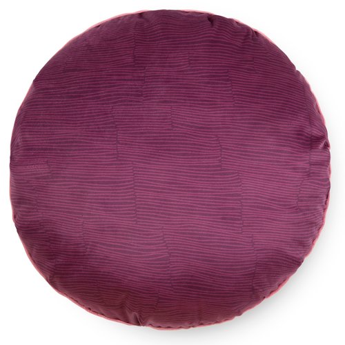 Descanso Gevuld kussen 55cm diameter polyester nr.20034 bordeaux