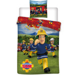 Brandweerman Sam Dekbedovertrek Crew 140 x 200 cm Polyester