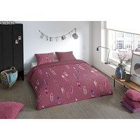 Pure Dekbedovertrek Cos - nr.30065 bordeaux