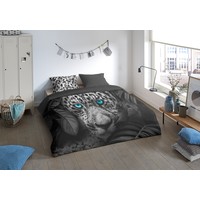 Pure Dekbedovertrek Blue eyes - nr.20024 antraciet