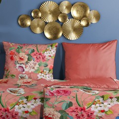 Descanso Dekbedovertrek Amalia - organic nr.30113 terra