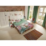 HIP Dekbedovertrek 140x220 flanel nr.6633 multi