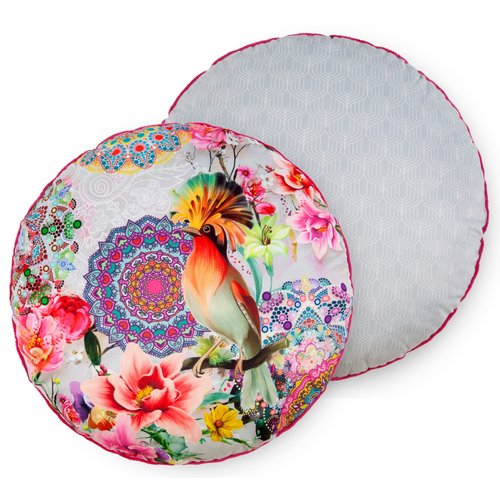 HIP Gevuld kussen Bindi - 55cm diameter polyester HIP nr.30125 multi