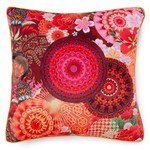 HIP Gevuld kussen Yuki - 1-48x48 polyester HIP nr.30094 rood