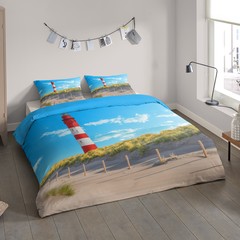 Pure Dekbedovertrek Beach - microfiber nr.20046 multi