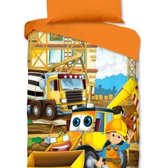 Good morning Dekbedovertrek Buudling - kids Good Morning nr.30251 multi