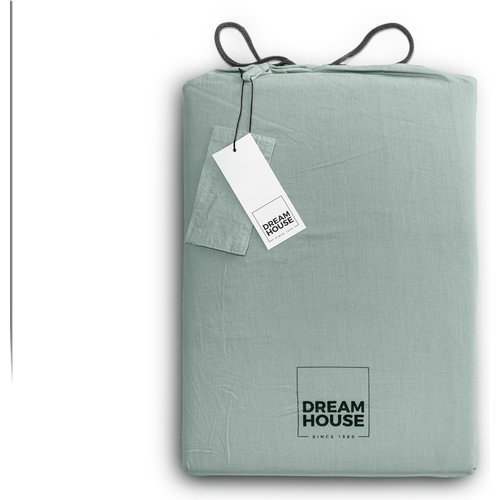 Dreamhouse Dekbedovertrek Stone washed Green