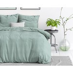 Dreamhouse Dekbedovertrek Stone washed Green